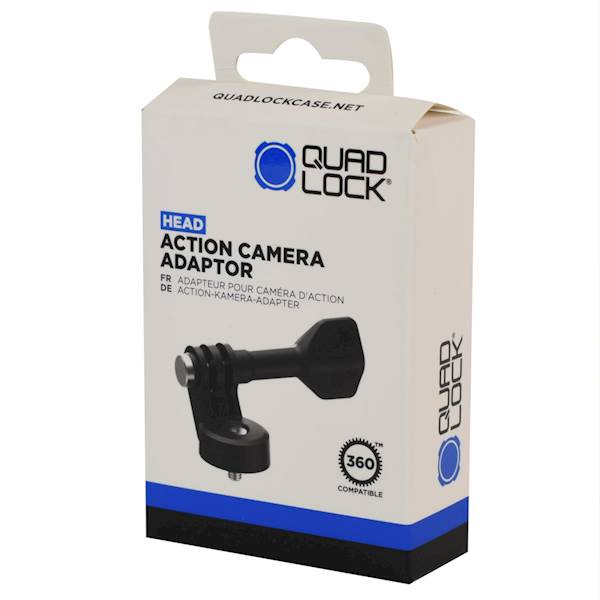 Quad Lock Głowica do kamer sportowych 360