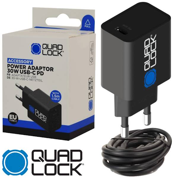 Quad Lock Ładowarka sieciowa 30W (USB C)
