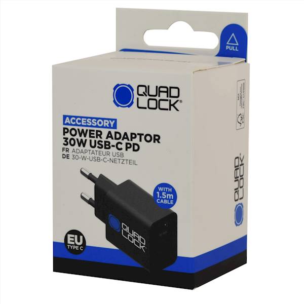 Quad Lock Ładowarka sieciowa 30W (USB C)