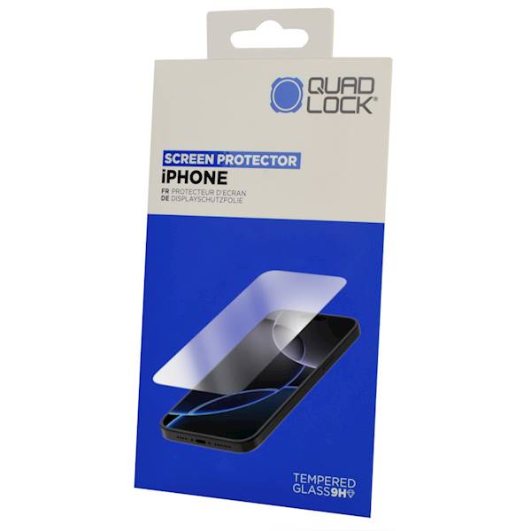 Quad Lock Szkło na wyświetlacz iPhone 16 Pro Max