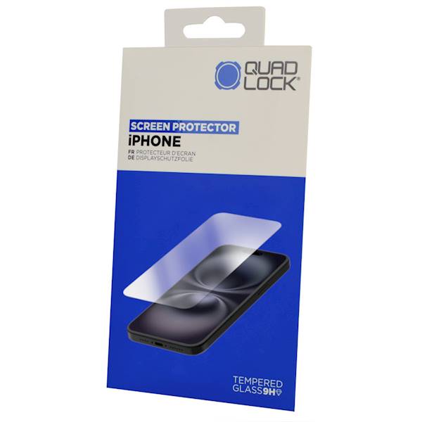 Quad Lock Szkło na wyświetlacz iPhone 16 Plus