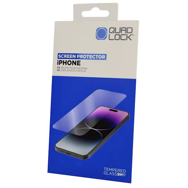 Quad Lock Szkło na wyświetlacz iPhone 14 Pro