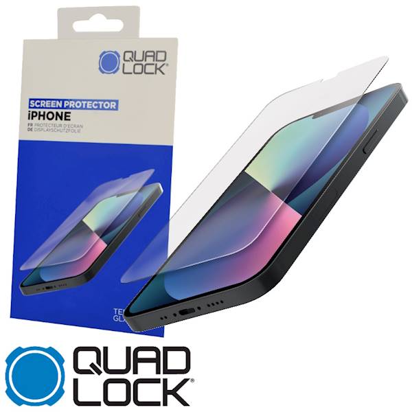 Quad Lock Szkło na wyświetlacz iPhone 13 mini