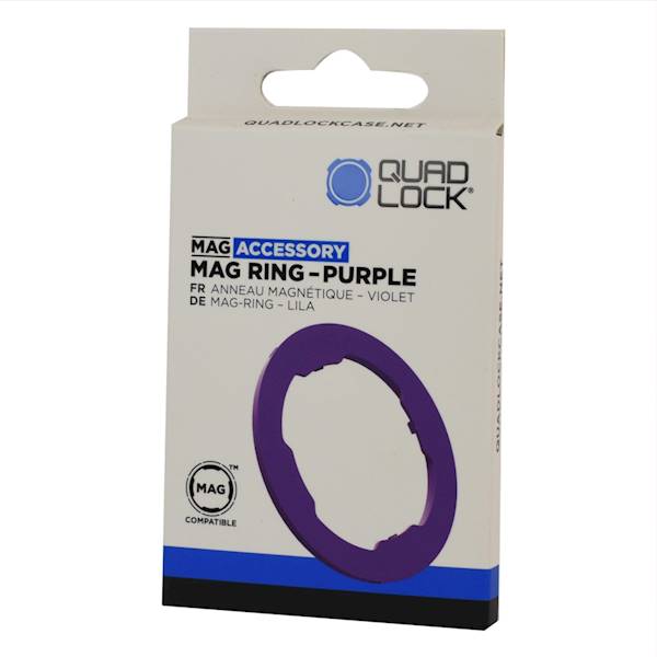 Quad Lock Fioletowy pierścień MAG