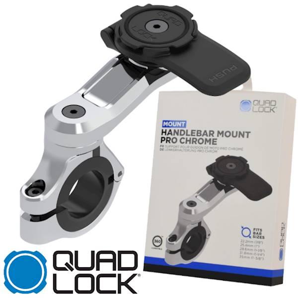 Quad lock PRO Chrom. podstawa mont. na kierow