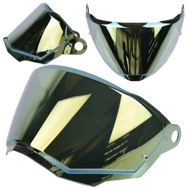 Szyba do kasku LS2 MX701 EXPLORER Lust. Złota