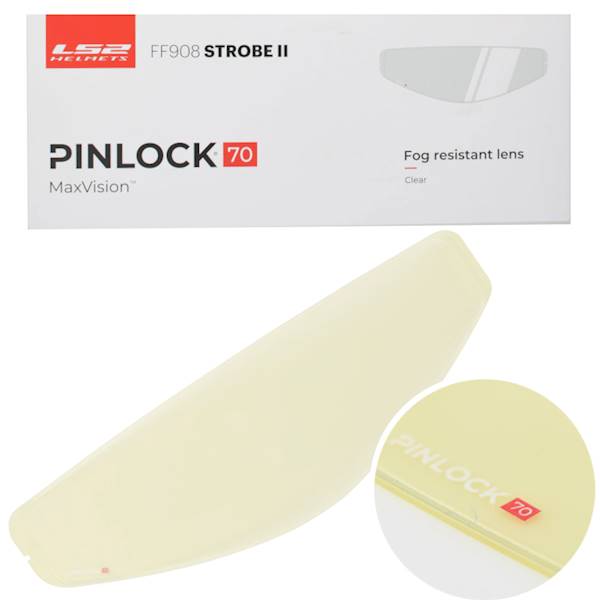 Pinlock 70 Max Vision do LS2 FF908 STROBE II