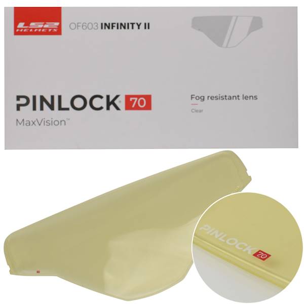 Pinlock 70 Max Vision do LS2 OF603 INFINITY II