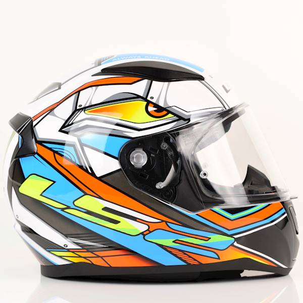 Kask LS2 FF353 Rapid II Xdron White Ora. XL