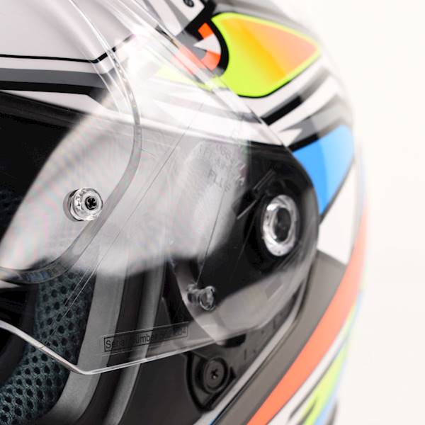 Kask LS2 FF353 Rapid II Xdron White Ora. XL