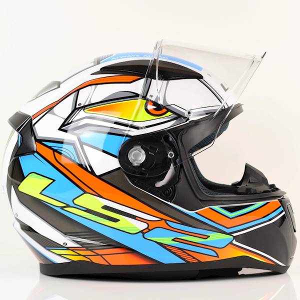 Kask LS2 FF353 Rapid II Xdron White Ora. XL