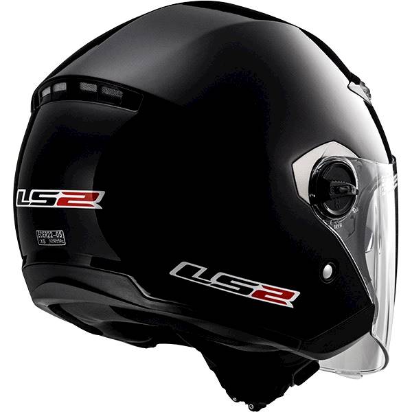 Kask LS2 OF569 Track Solid Black XS