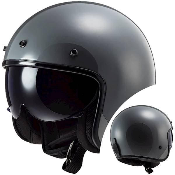 Kask LS2 OF601 Bob Solid Nardo Grey