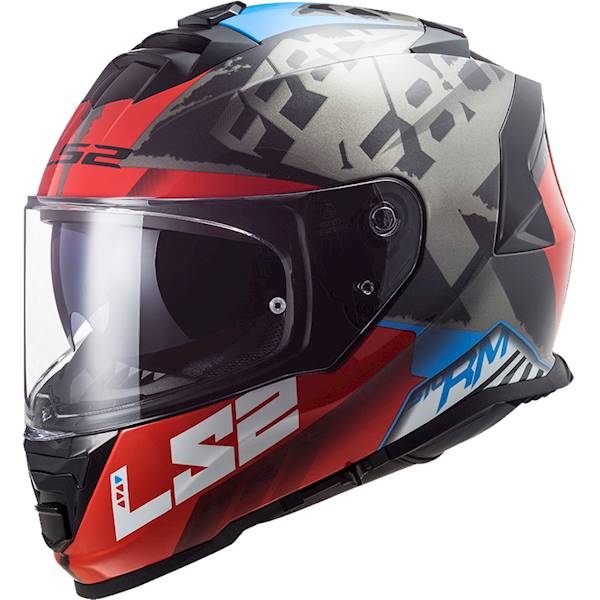 Kask LS2 FF800 Storm Sprinter Black Red Titan XXL