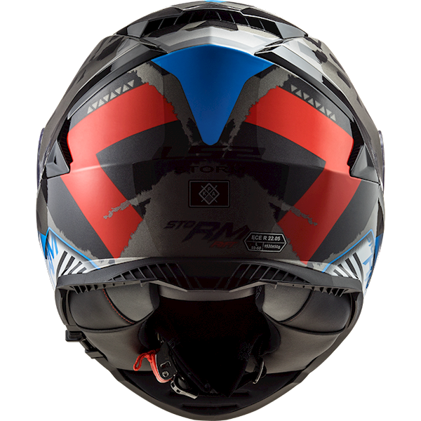 Kask LS2 FF800 Storm Sprinter Black Red Titan XXL
