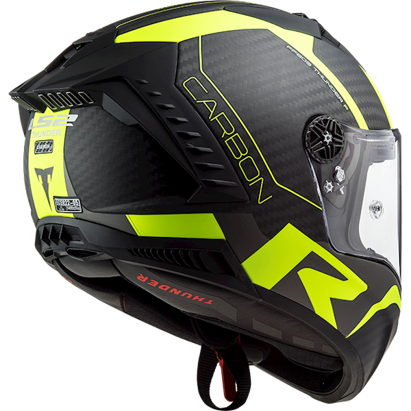 Kask LS2 FF805 Thunder C Racing1 Matt H-V Yel. XXL