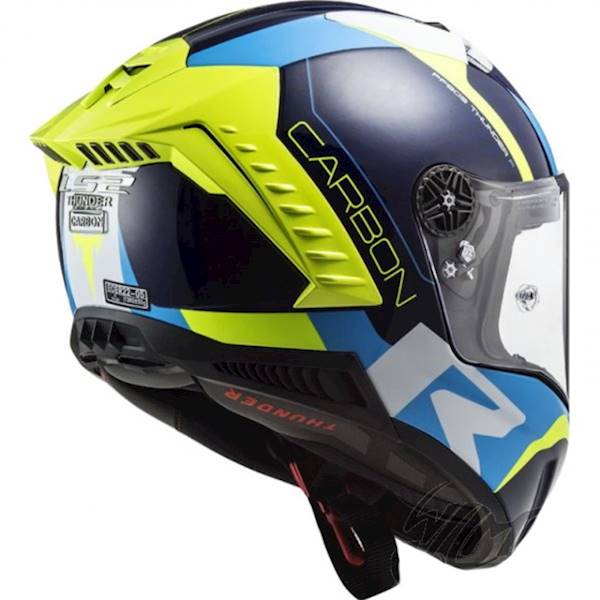 Kask LS2 FF805 Thunder C Racing1 Blue H-V Yel. XL