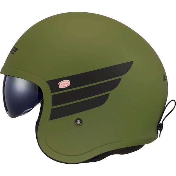 Kask LS2 OF599 Spitfire II Retro M.Mil.Gre. S