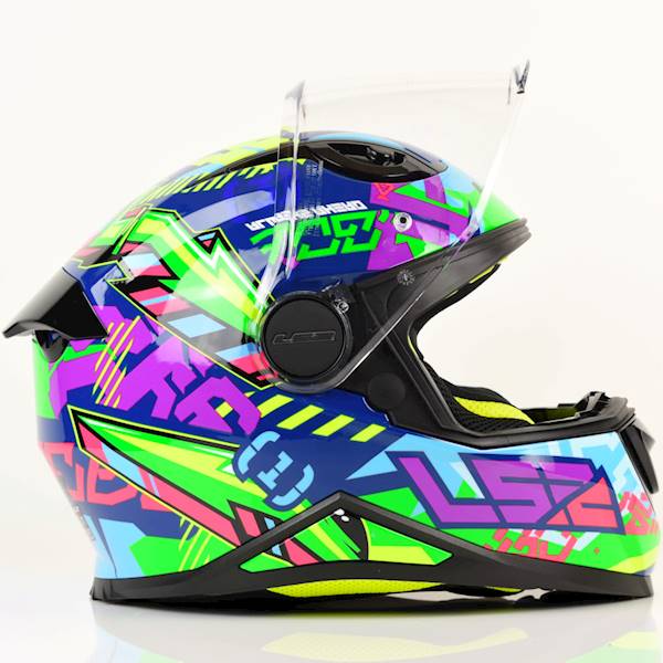 Kask LS2 FF812 Kid Svent Blue Green S