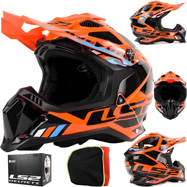 Kask LS2 MX700 Subverter Evo Stomp Ora.Bl. XS
