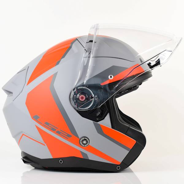 Kask LS2 OF603 Infinity II Focus M.Grey Red XXL