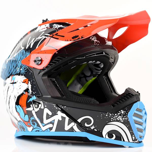 Kask LS2 MX437 Fast II Mini Starmaw Bl. M