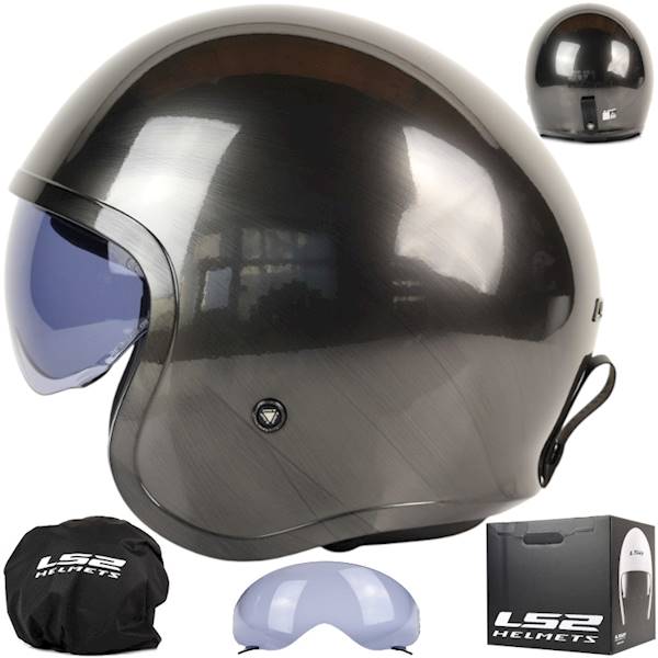 Kask LS2 OF599 Spitfire II Jeans Titanium L