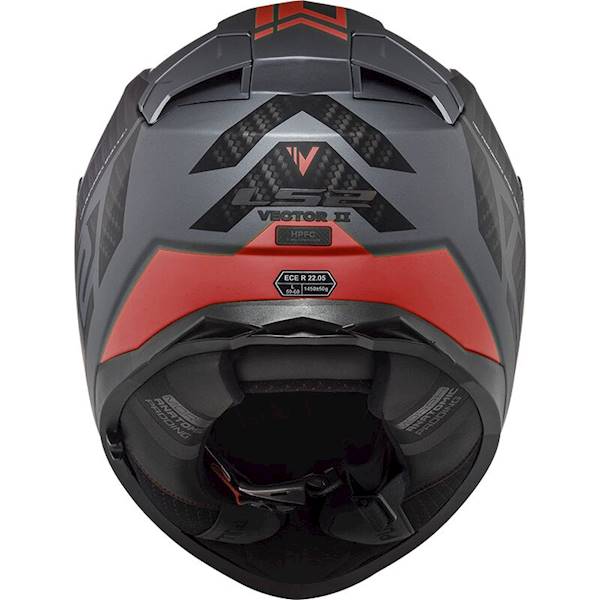 Kask LS2 FF811 Vector II Splitter M.Tit Red 3XL