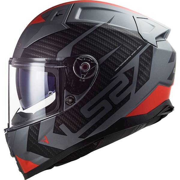 Kask LS2 FF811 Vector II Splitter M.Tit Red L