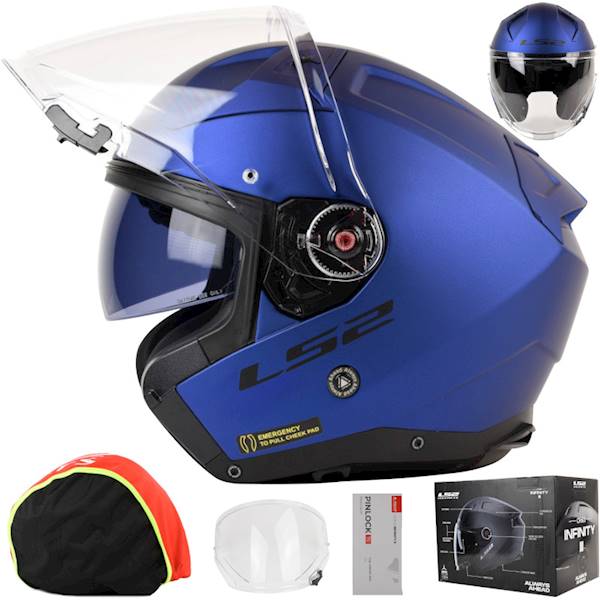 Kask LS2 OF603 Infinity II Solid M. Navy Bl.
