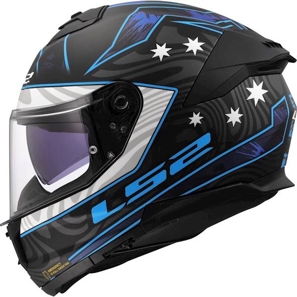 Kask LS2 FF808 Stream II Galdam M.Bl. Blue XL