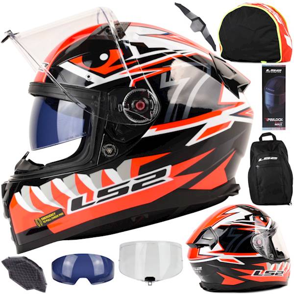 Kask LS2 FF811 Vector II Buntri Black Red XXL