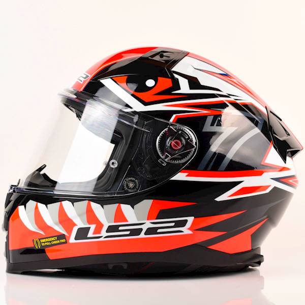 Kask LS2 FF811 Vector II Buntri Black Red XXL