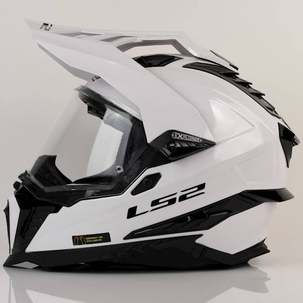 Kask LS2 MX701 Explorer Solid White XL