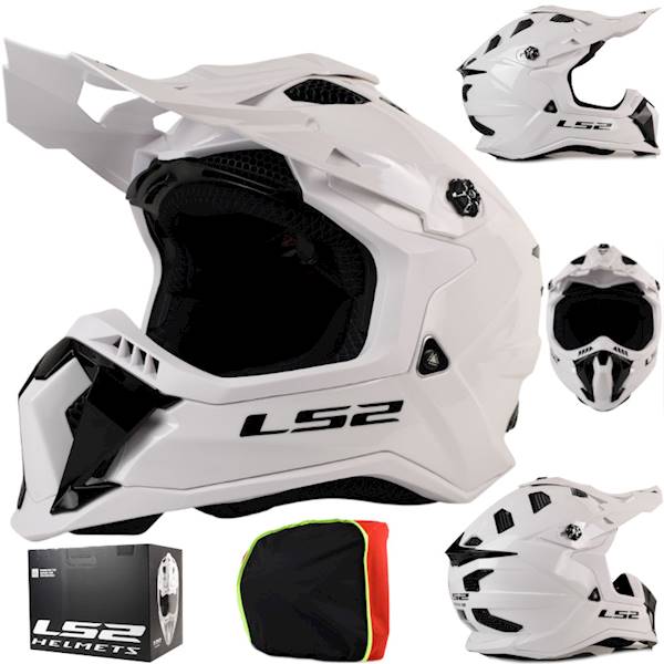 Kask LS2 MX700 Subverter Evo Solid White XXL