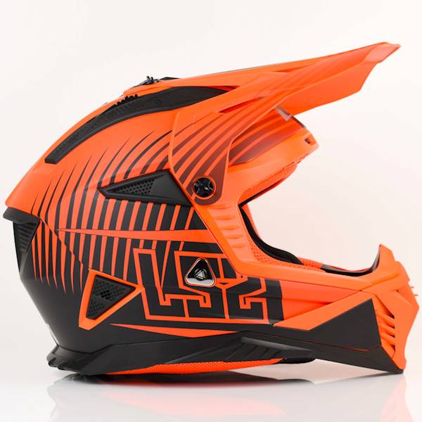 Kask LS2 MX708 Fast II Duck Matt Orange Red M