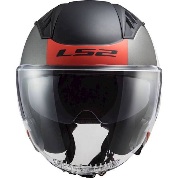 Kask LS2 OF600 Copter II Urbane M.White Red L