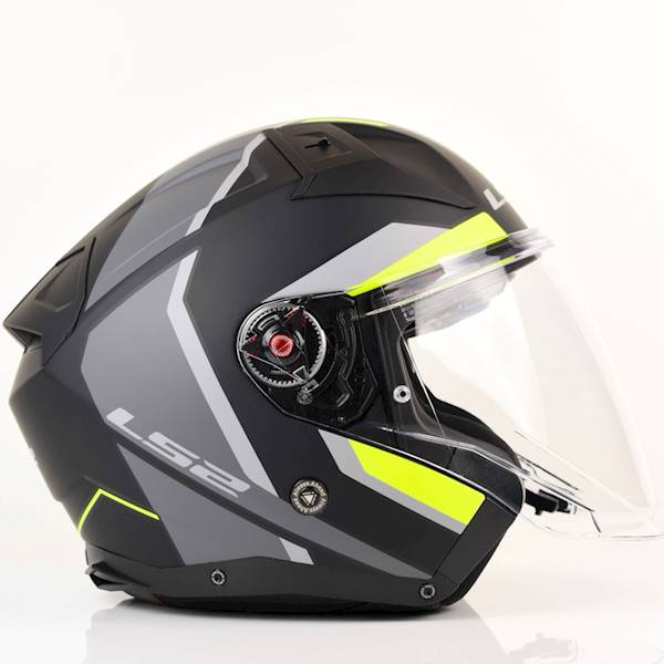 Kask LS2 OF603 Infinity II Focus M.Bl. H-V.Y XS