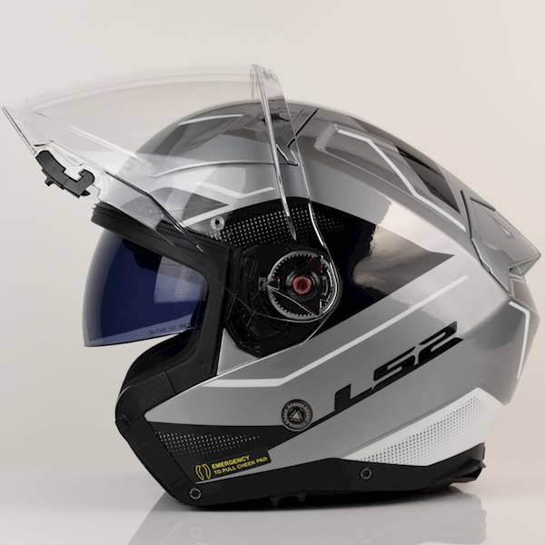 Kask LS2 OF603 Infinity II Veyron Grey White XS