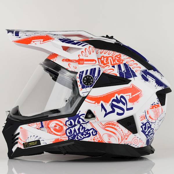 Kask LS2 MX702 Pioneer II Fantasy M.Wh.R.B. L