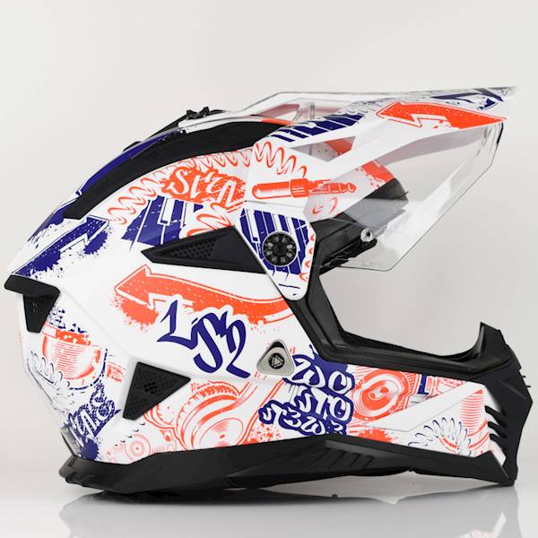 Kask LS2 MX702 Pioneer II Fantasy M.Wh.R.B. L