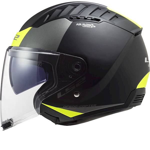 Kask LS2 OF600 Copter II Urbane M.Bl.Hv Yel L