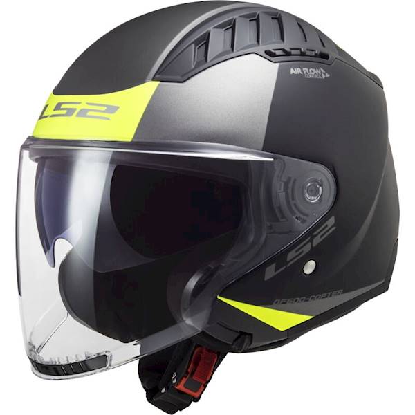 Kask LS2 OF600 Copter II Urbane M.Bl.Hv Yel L