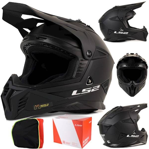 Kask LS2 MX708 Fast II Solid Matt Black XXL