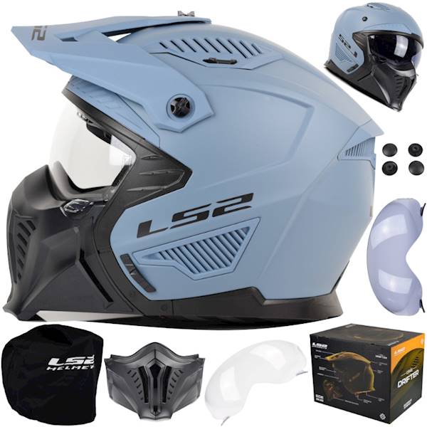 Kask LS2 OF606 Drifter Solid M. Misty Bl XXL