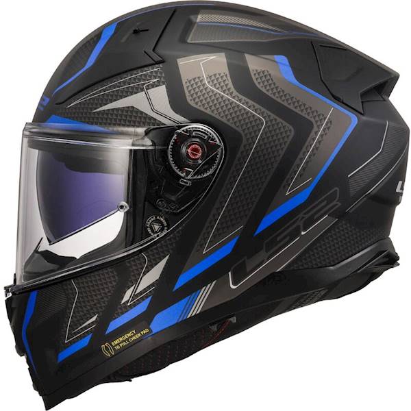 Kask LS2 FF811 Vector II Alizer M.Bl. Blue 4XL