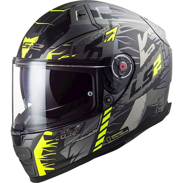 Kask LS2 FF811 Vector II Techbot M.Tit.Y. XL