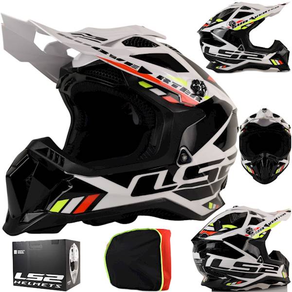 Kask LS2 MX700 Subverter Evo Stomp Wh.Bl. XXL