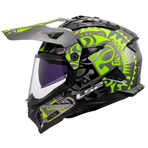 Kask LS2 MX702 Pioneer II Rangi H-V Yellow L