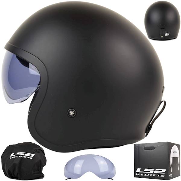 Kask LS2 OF599 Spitfire II Matt Black M